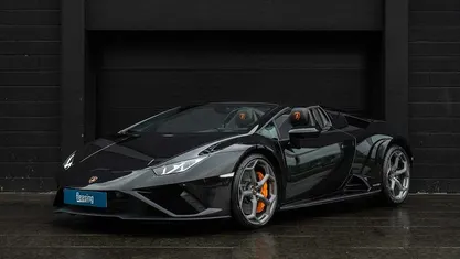 Brugt Lamborghini Huracán 610 HK (448 kW) 2021 Sort Cabriolet