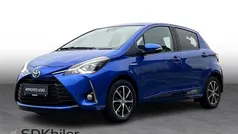 Blå Brugt 2019 Toyota Yaris Hybrid H3 Hatchback | 124.900 kr. (Fair pris)