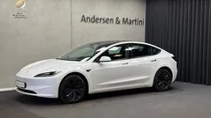 Hvid Brugt 2023 Tesla Model 3 Sedan | 254.900 kr. (Fair pris)