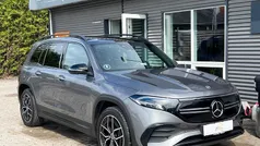Sølvmetal Brugt 2022 Mercedes EQB300 AMG line SUV | 339.900 kr. (Fair pris)