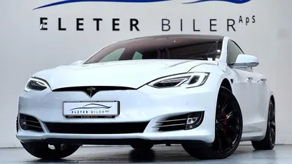 Hvidmetal Brugt 2017 Tesla Model S Hatchback | 184.900 kr. (Super pris)