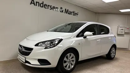 Summitwhite Brugt 2019 Opel Corsa Enjoy Hatchback | 94.400 kr. (Fair pris)
