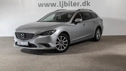 Brugt Mazda 6 Core 150 HK (110 kW) 2018 Sølvmetal Stationcar