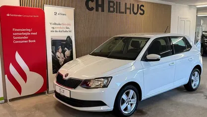 Hvid Brugt 2018 Skoda Fabia Ambition Hatchback | 114.500 kr. (God pris)