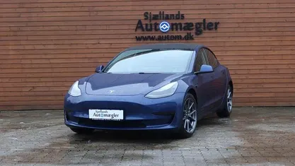 Brugt Tesla Model 3 Standard Range 239 kW (325 HK) 2021 Blåmetal Sedan