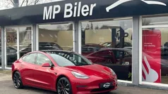 Bordeauxmetal Brugt 2019 Tesla Model 3 Performance Sedan | 179.800 kr. (Fair pris)