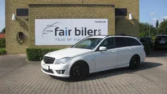 Hvid Brugt 2011 Mercedes C200 AMG line Stationcar | 94.900 kr. (Fair pris)