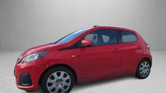 Rød Brugt 2014 Peugeot 108 Access Hatchback | 37.600 kr. (Fair pris)