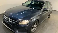 Grå Brugt 2015 Mercedes C220 AMG line Stationcar | 159.900 kr. (Super pris)