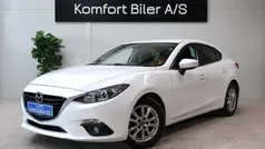 Hvidmetal Brugt 2015 Mazda 3 Vision Sedan | 114.900 kr. (Fair pris)