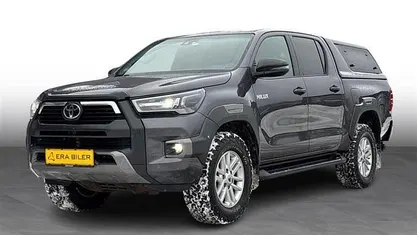 Koksgrå Brugt 2021 Toyota HiLux T4 Afhentning | 309.900 kr.