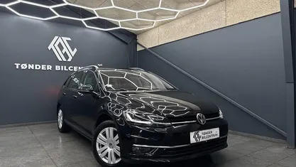 Brugt VW Golf VII Comfortline 125 HK (91 kW) 2017 Sort Stationcar