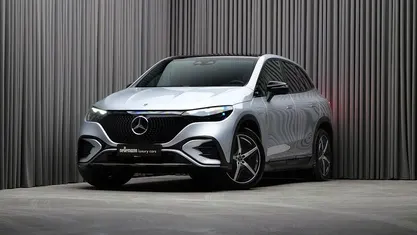 Brugt Mercedes EQE350 SUV AMG line 214 kW (292 HK) 2024 Sølvmetal SUV