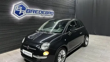 Sort Brugt 2015 Fiat 500 Lounge | 59.500 kr. (Fair pris)