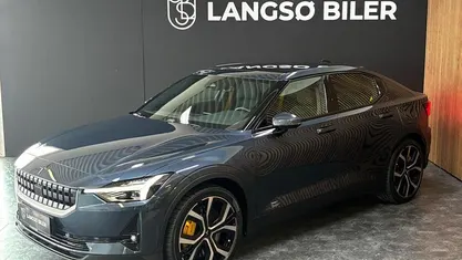 Brugt Polestar 2 Performance 300 kW (408 HK) 2021 Blåmetal Hatchback