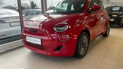 Rød Brugt 2023 Fiat 500e Icon Hatchback | 104.400 kr. (Fair pris)
