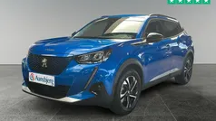 Blå metal Brugt 2022 Peugeot e-2008 Allure SUV | 139.500 kr. (Fair pris)