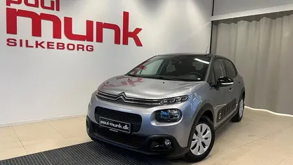 Gråmetal Brugt 2019 Citroën C3 PureTech Hatchback | 89.990 kr. (Fair pris)