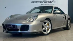 Sølvmetal Brugt 2002 Porsche 911 Turbo Coupe | 897.700 kr.