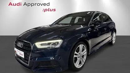Blåmetal Brugt 2020 Audi A3 Sportback Hatchback | 219.900 kr. (Fair pris)