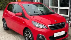 Rød Brugt 2019 Peugeot 108 Allure+ Hatchback | 74.900 kr. (Fair pris)