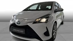 Hvid Brugt 2017 Toyota Yaris Hybrid H2 Hatchback | 109.900 kr. (Fair pris)