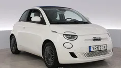 Hvid Brugt 2021 Fiat 500e Icon Cabriolet | 134.900 kr. (Fair pris)