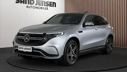 Sølvmetal Brugt 2023 Mercedes EQC400 AMG line SUV | 419.900 kr. (Fair pris)