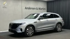 Sølvmetal Brugt 2019 Mercedes EQC400 Edition 1 SUV | 338.900 kr. (Super pris)