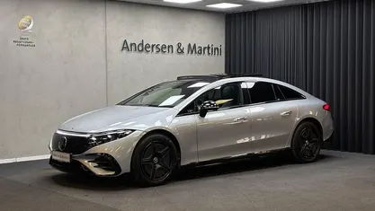 Graametal Brugt 2022 Mercedes EQS450+ AMG line Sedan | 629.800 kr. (Super pris)