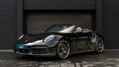 Brugt Porsche 911 Turbo Cabriolet 581 HK (427 kW) 2021 Sort Cabriolet