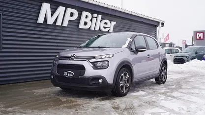 Brugt Citroën C3 Feel 83 HK (61 kW) 2021 Sølvmetal Hatchback