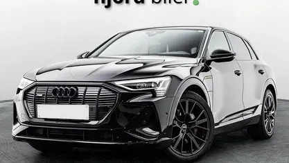 Brugt Audi e-tron S-Line 300 kW (408 HK) 2019 Sort SUV