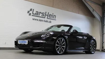 Brugt Porsche 911 Carrera 4S Cabriolet 400 HK (294 kW) 2014 Sortmetal Cabriolet