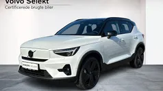 Perlemorshvid Brugt 2025 Volvo EX40 SUV | 369.900 kr. (Fair pris)