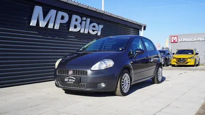 Brugt Fiat Grande Punto Active 77 HK (56 kW) 2009 Gråmetal Hatchback