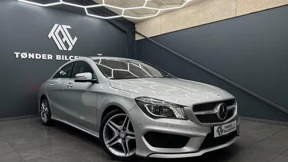 Brugt Mercedes CLA220 AMG line 170 HK (125 kW) 2013 Sølvmetal Sedan