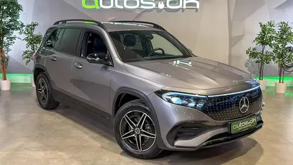 Gråmetal Brugt 2024 Mercedes EQB250+ AMG line SUV | 329.000 kr. (God pris)