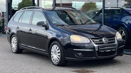 Brugt VW Golf V Trendline 105 HK (77 kW) 2009 Sort Stationcar
