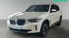 White metallic Brugt 2021 BMW iX3 SUV | 329.500 kr. (Super pris)