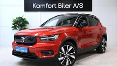Rødmetal Brugt 2020 Volvo XC40 R-Design SUV | 233.800 kr. (Fair pris)