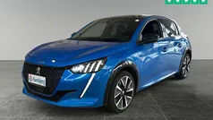 Blå metal Brugt 2022 Peugeot e-208 GT Hatchback | 144.500 kr. (Fair pris)