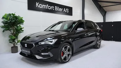 Brugt Seat Leon FR 204 HK (150 kW) 2021 Sortmetal Stationcar