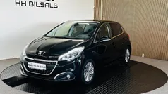 Sort Brugt 2019 Peugeot 208 Allure Sky Hatchback | 79.700 kr. (Fair pris)