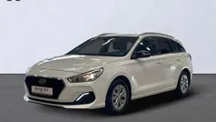 Polar white Brugt 2018 Hyundai i30 GO! Stationcar | 134.900 kr. (Fair pris)