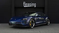 Mørkblåmetal Brugt 2021 Porsche Taycan Turbo S Performance Package Sedan | 5.199 kr.