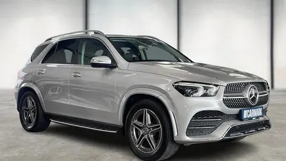 Sølvmetal Brugt 2019 Mercedes GLE300 AMG line SUV | 649.800 kr.