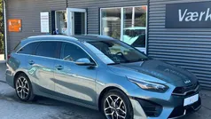 Lysblåmetal Brugt 2022 Kia Ceed Sportswagon Premium Stationcar | 209.900 kr. (God pris)
