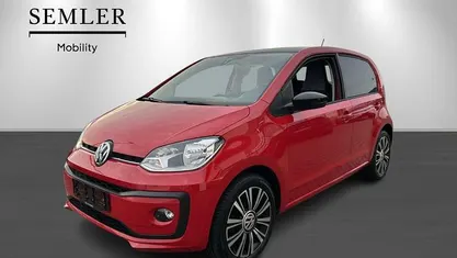 Rød Brugt 2017 VW up! move up! Hatchback | 79.900 kr. (Fair pris)