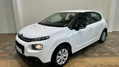 Hvid banquise Brugt 2018 Citroën C3 PureTech Hatchback | 79.990 kr. (God pris)